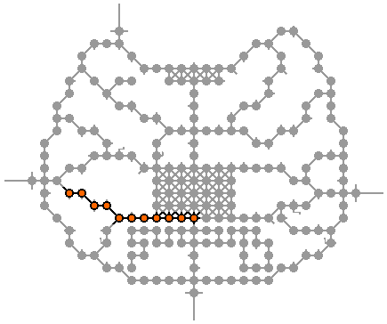 [Map highlighting the selected street]