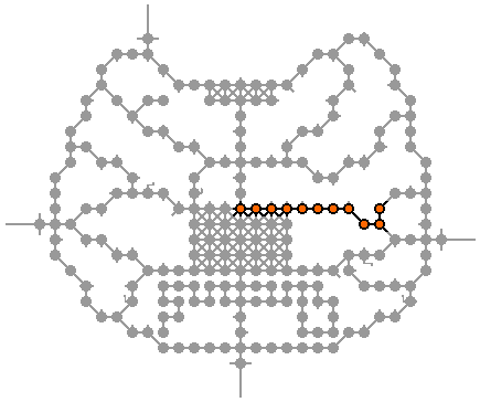 [Map highlighting the selected street]