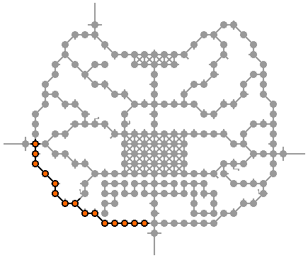 [Map highlighting the selected street]