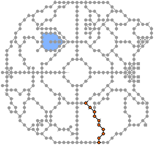 [Map highlighting the selected street]
