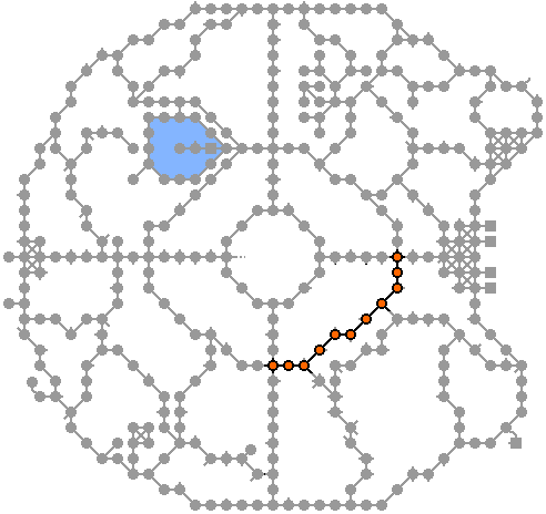 [Map highlighting the selected street]