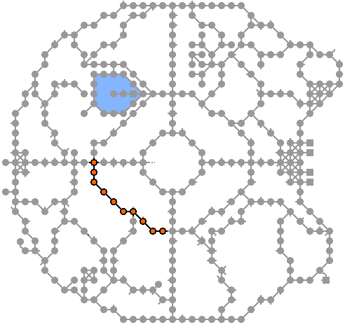 [Map highlighting the selected street]