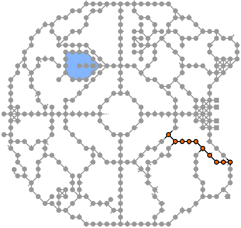 [Map highlighting the selected street]