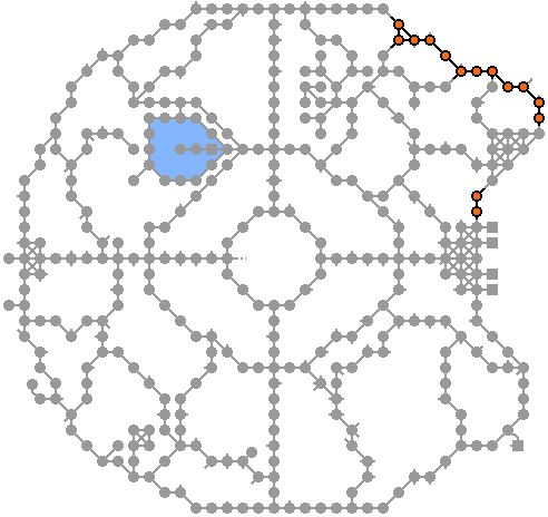 [Map highlighting the selected street]