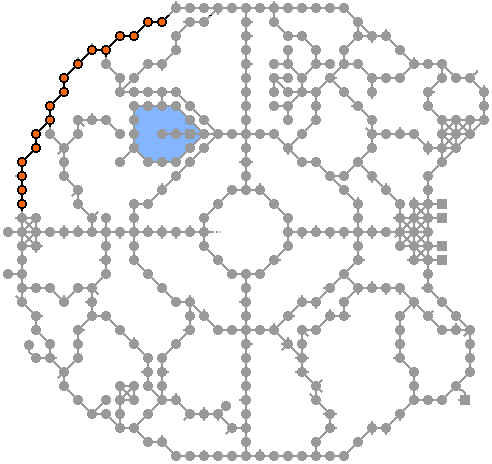 [Map highlighting the selected street]