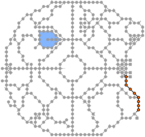 [Map highlighting the selected street]